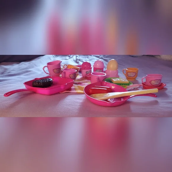 Colorful Toy Kitchen Set - Picture 2 of 2